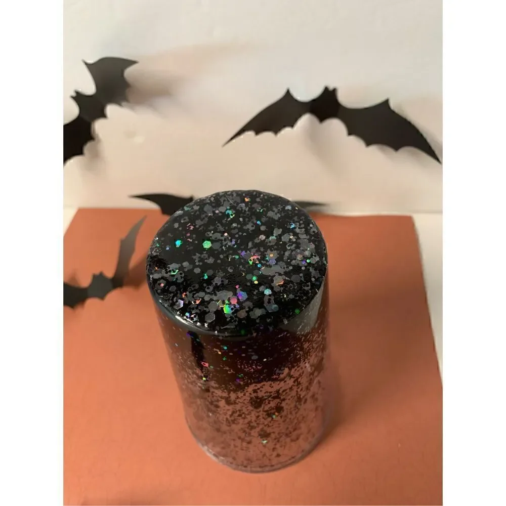 Handmade Snow Globe Halloween/Salem Tumbler